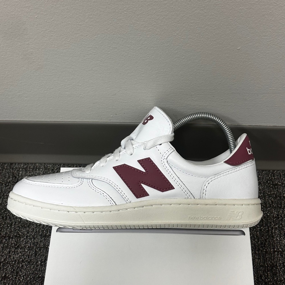 New Balance T500 Sneakers Mens Size 10 Leather Court Shoes Casual CT500LPB NEW - Picture 9 of 10